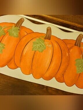 Autumn Pumpkin Foam Padded Rug, 38.5" length X 20" high